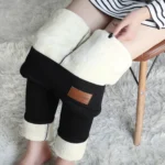Women Thermal Leggings Winter Warm Sexy Elastic Translucent Pantyhose Female Fleece Thermal High Waist Slim Thicken Tight Pants - Image 19