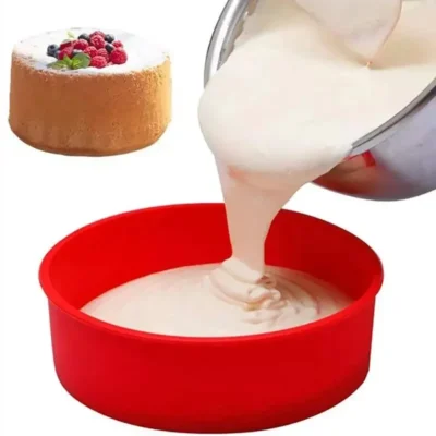 silicone cake mold 4 6 8 inch round baking pan