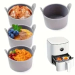 Silicone Egg Poacher Cups 1/4PCS Air Fryer Egg Molds - Image 4