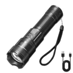 6000000LM LED Flashlight Rechargeable High Power Military Tactical Flashlight Telescopic Zoom Torch Lamp Outdoor Camping Lantern - Image 13