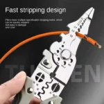 Multi Functional Electrician Pliers For Wire Splitting And Stripping Specialized For Electricians - Image 4