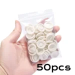20/200pc Rubber Finger Protector Covers Wear-Resistant Highly Elastic Anti-Slip Latex Finger Cots for Electronics Medical Protec - Image 9
