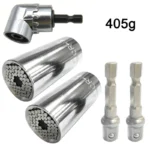 Multifunctional 7 to 19mm Magic Socket Multi Purpose Wrench Extension Rod Electric Hand Drill Screw Tool Set - Image 7