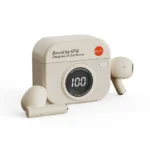 Retro Wireless Earbuds with Battery Display & ANC Charging Case - Image 7