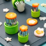 Stainless Steel Cookie Cutters 9PCS Fruit & Vegetable Shape Set - Image 2