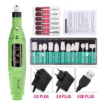 LULAA Portable Professional Electric Nail Drill Machine Manicure Tools Pedicure Drill Set Family Nail File Nail Drill Equipment - Image 23