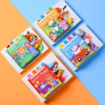 Baby Cloth Book 3D Animal Tail Sensory Learning Toy - Image 6