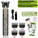 T9 Hair Clipper Repair Beard Shaving Body Hair Trimmer Clippers Electric Machine Men Haircut Machine 0mm Barber Shaver - Image 14