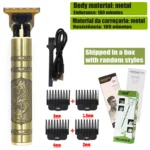 T9 Hair Clipper Repair Beard Shaving Body Hair Trimmer Clippers Electric Machine Men Haircut Machine 0mm Barber Shaver - Image 7