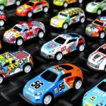 Mini Pull Back Cars 10-48PCS Kids Vehicle Toy Set with Storage Box - Image 4