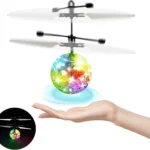 induction flying ball 4f colorful LED gyroscope toy