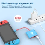 3 In 1 USB C HUB Type C to HDMI 4K with PD 100W Fast Charging USB 3.0 Docking Station for Switch MacBook Laptop Computer Phone - Image 3