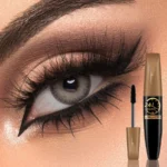 5D Eye Black Mascara Waterproof Lengthens Eyelashes Extension Silk Fiber Mascare Eye Makeup for Women Cosmetic Korean Make up - Image 3