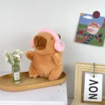 Cute Capybara Plush Toy Hoodie with Wings Simulation Doll Small Size Stuffed Animals Anime Fluffty Toy Birthday Party - Image 13