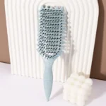 Curling Styling Brush 1PC Hollow Massage Comb for Hair & Wigs - Image 5