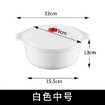 Microwave Steamer Pot with Lid for Rice, Soup & Buns - Image 8
