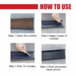 Car Rust Converter 100ml Water-Based Metal Rust Remover - Image 5