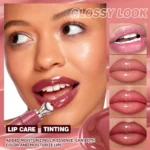 Moisturizing Lip Lotion Essence Volumizing Lip Glaze Women's Moisturizing and Moisturizing Natural Lip Gloss Hydrating Lip Gloss - Image 4