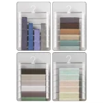 Multi-Layer Pants Hanger Space Saving Closet Organizer Foldable Trousers Clothes Rack Wardrobe Storage with Non Slip Clips - Image 5