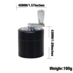 Stainless Steel Spice Grinder for Nutmeg Nuts & Peppercorns - Image 5