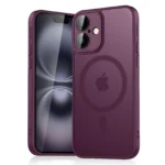 Luxury Magnetic Matte Translucent Armor Shockproof Case For iPhone 11 12 13 14 15 16 For Magsafe Wireless Charge Cover - Image 10