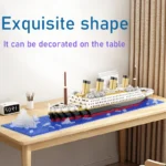 Titanic Building Block Model Micro Brick Cruise Ship Kit - Image 3
