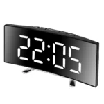 Electronic Alarm Clock Noiseless Design Digital LED Large Display Mirror Electronic Clock Digital Alarm Clock LED Mirror Clocks - Image 8