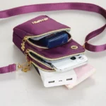 Mobile Phone Bag, WOMEN'S Crossbody Mini Bag, 2024 New Fashion Mom Mommy Coin Bag, Neck Hanging Running Cover - Image 3