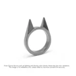 Self-defense cat ear ring window breaker women's anti-wolf men's single finger buckle carry defense spikes finger tiger . - Image 10