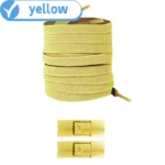 New Without Ties Elastic Laces No Tie Shoe Laces Press Lock Shoelaces Sneaker Kids Adult 8MM Widened Flat Shoelace for Shoes - Image 18