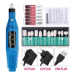 LULAA Portable Professional Electric Nail Drill Machine Manicure Tools Pedicure Drill Set Family Nail File Nail Drill Equipment - Image 26