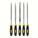 Premium Needle File Set - High-Carbon Steel Files with Non-Slip Ergonomic Handles for Precise Filing on Wood, Plastic, Model - Image 2