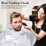 1pc DIY Hair Cutting Cloak Umbrella Design Cover, Suitable For Salon Barber Cutting Cloak Wrap, Foldable Waterproof And Portable - Image 4
