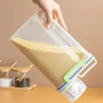 【Hot sales】Rice Storage Container 2KG with Measuring Cup & Lid - Image 6