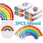 Rainbow Crayon Set 2PCS 6-Color Wax Art Set for Kids - Image 22