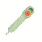 1pc Multi-function automatic spot shoe brush soft hair hand pressure hanging hole suitable for clothing carpet plastic handles - Image 8