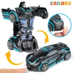 Transformable Robot Car Toy Ages 4–12 Sports Vehicle Model - Image 4