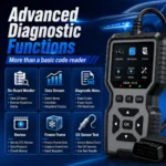 Professional Obd2 Diagnostic Tool for Heavy-Duty Vehicle Repair - Code Reader/Resetter, Supports Real-Time Data Stream, No Battery Required, Compatible with Vehicles from 1996 Onwards (Obdii/Eobd, Mode 6/8), Suitable for Mechanics, DIY Car Repair, Trucks, Motorcycles, Suvs - Compact Design, User-Fri - Image 5