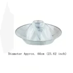 1pc DIY Hair Cutting Cloak Umbrella Design Cover, Suitable For Salon Barber Cutting Cloak Wrap, Foldable Waterproof And Portable - Image 6