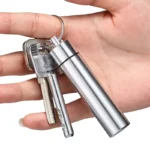 Stainless Steel Toothpicks Pocket Set, Portable Floss Pick Reusable Metal Toothpicks Tooth Cleaning Kit With Keychain Holder - Image 6