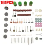 Rotary Tool Accessory Set for Power Drills, Compatible with Dremel, Includes Grinding, Polishing, Mini Saw Blades, and - Image 9