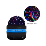 Colorful LED Starry Sky Projector Galaxy Light Magic Ball Moon Star Night Light Bedroom Atmosphere Lamp For Home Decoration - Image 7
