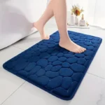 Non Slip Bathroom Mat 40×60cm Absorbent Cobblestone Floor Mat - Image 10