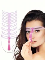 8Pcs Reusable Eyebrow Stencils,Eyebrow Shaping Kit,Eyebrow Makeup Template,Eyebrow Shaper-8 Styles For Different Eyebrow Shapes - Image 7