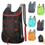 Multifunctional Outdoor Folding Backpack High Density Lightweight Waterproof Nylon Fabric Sports Bag for Camping Hiking Travel - Image 6