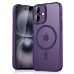 Luxury Magnetic Matte Translucent Armor Shockproof Case For iPhone 11 12 13 14 15 16 For Magsafe Wireless Charge Cover - Image 7