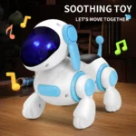 Interactive Robotic Dog Toy 1PC Walking Music & Lights - Image 2