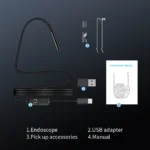 7MM TYPE-C Android Endoscope Camera IP67 Waterproof 6 LED Adjustable Borescope Mini Camera with 6 LEDs - Image 6