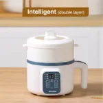 1.7L Electric Rice Cooker Single Double Layer 220V Multi Cooker Non-Stick Smart Mechanical MultiCooker Steamed Rice Pot For Home - Image 9
