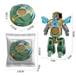 Robot Fidget Toy 360° Rotating Transforming Sensory Ball - Image 7